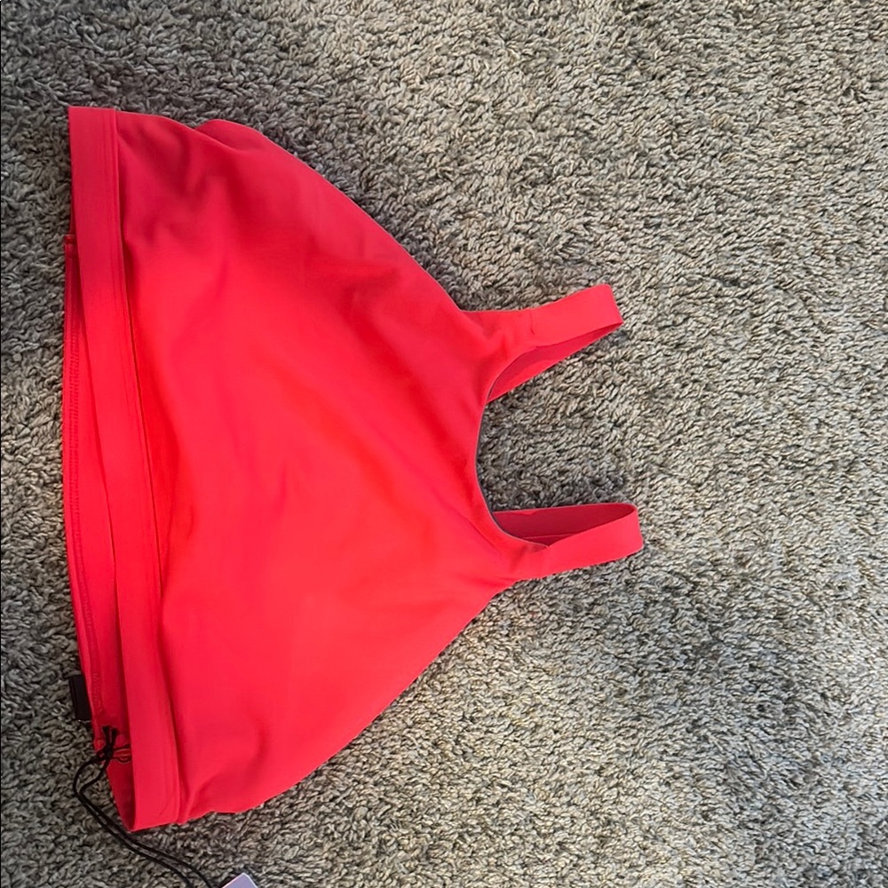 JOLYN NWT Kaylee Bikini Top/Sports Bra- Strawberry. Medium